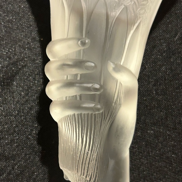 EAPG 1876 Centennial Exposition Philadelphia Art Glass Hand Vase Antique - Picture 5 of 9